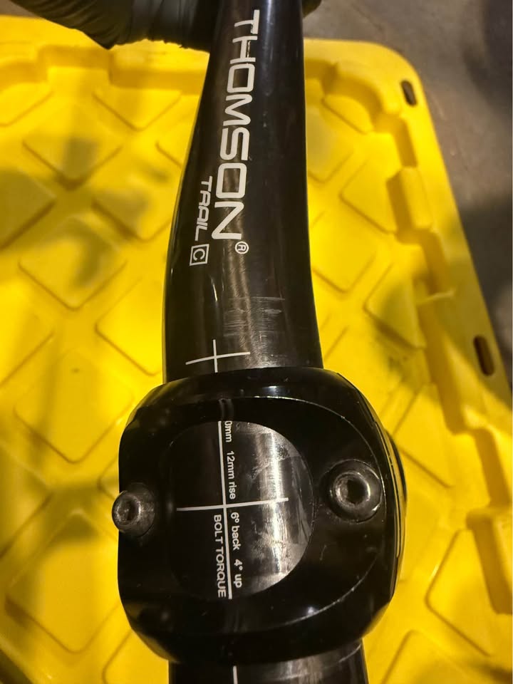 Thomson carbon riser / Thompson stem 110mm
