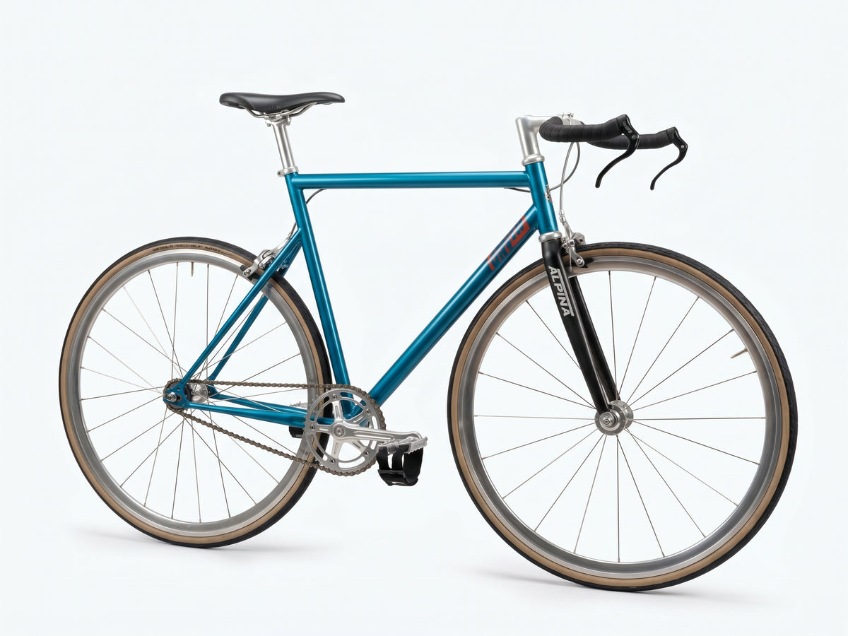 UNVER Rapid Track Frameset — Size 53, Alpina Fork & CK Headset (Used)