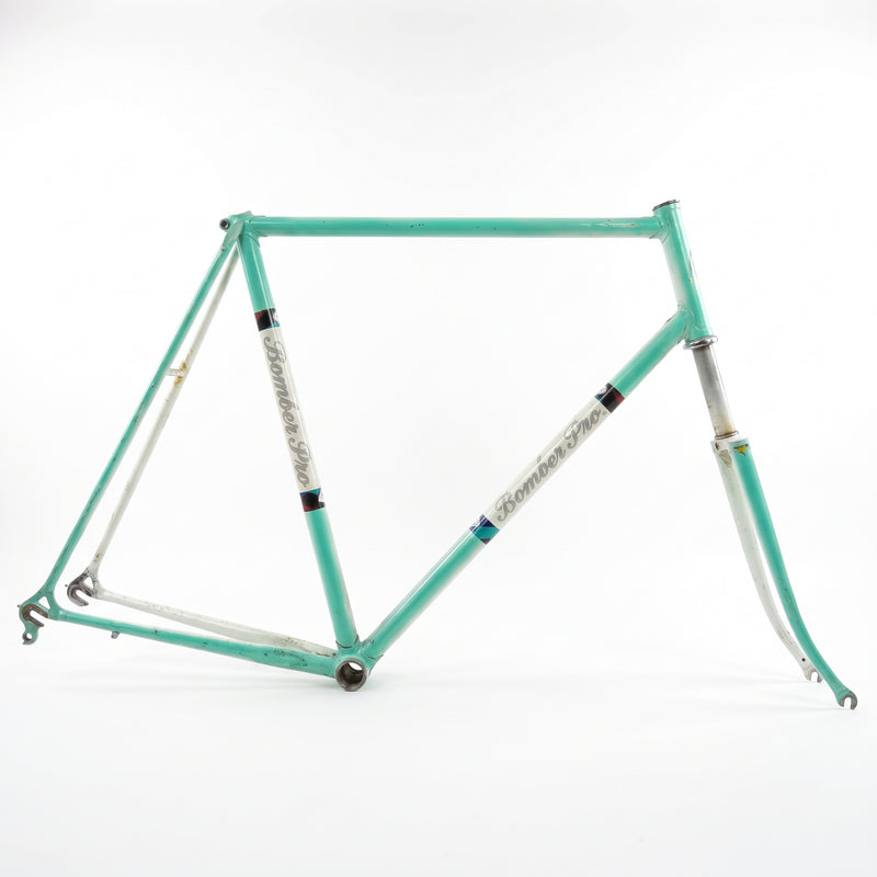 Bomber Pro Steel Track Frame — 585mm / Turquoise (Used)