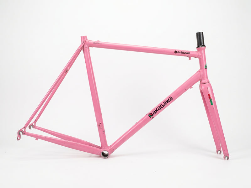 Nakagawa Columbus Prominence MAX Frameset — Matte Pearl Pink (Used)