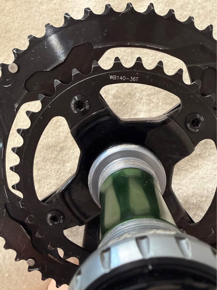 🚴‍♂️ FSA SL-K Light Carbon Crankset 170mm 52/36T w/ 4iiii Precision 3 Power Meter + FSA MegaEVO BB