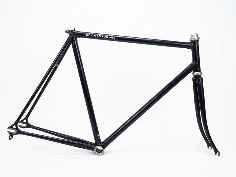 NJS Chromoly Keirin Track Frame & Fork — Used