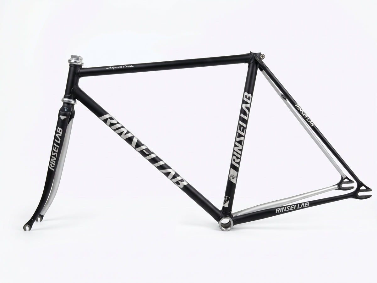 Rinsei Lab NJS Track Frame — Matte Black/Silver, 510mm (Used)