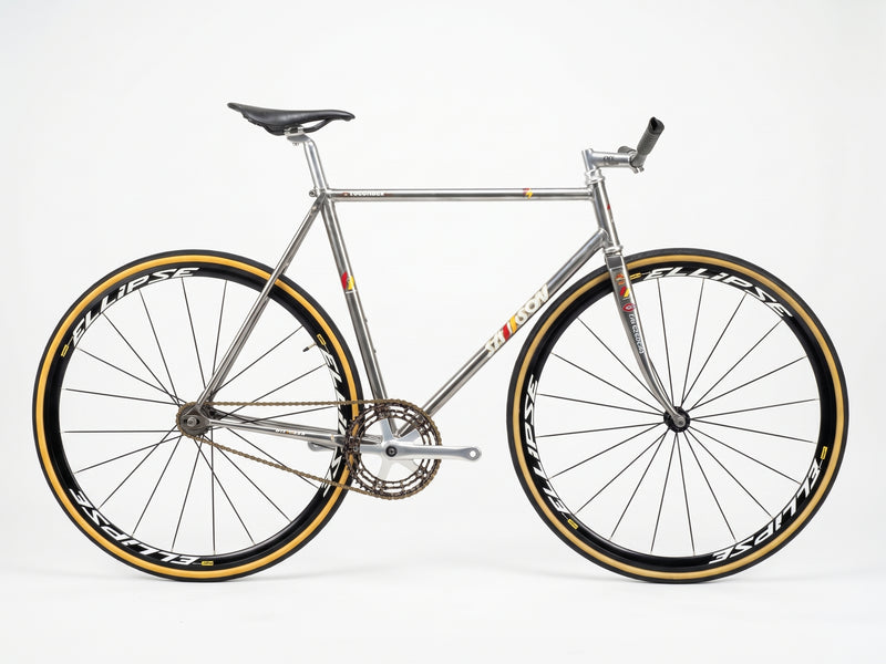 Samson NJS Track Frameset — 540mm, Mach Silver (Used)