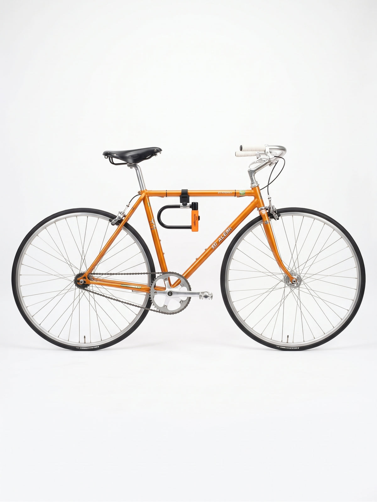 Samson NJS Track Bike — Orange, 50cm C-T (Used)