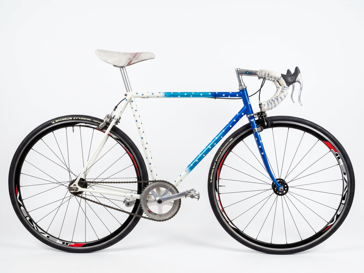 Bridgestone NJS Track Bike — Custom Star Paint (Used)