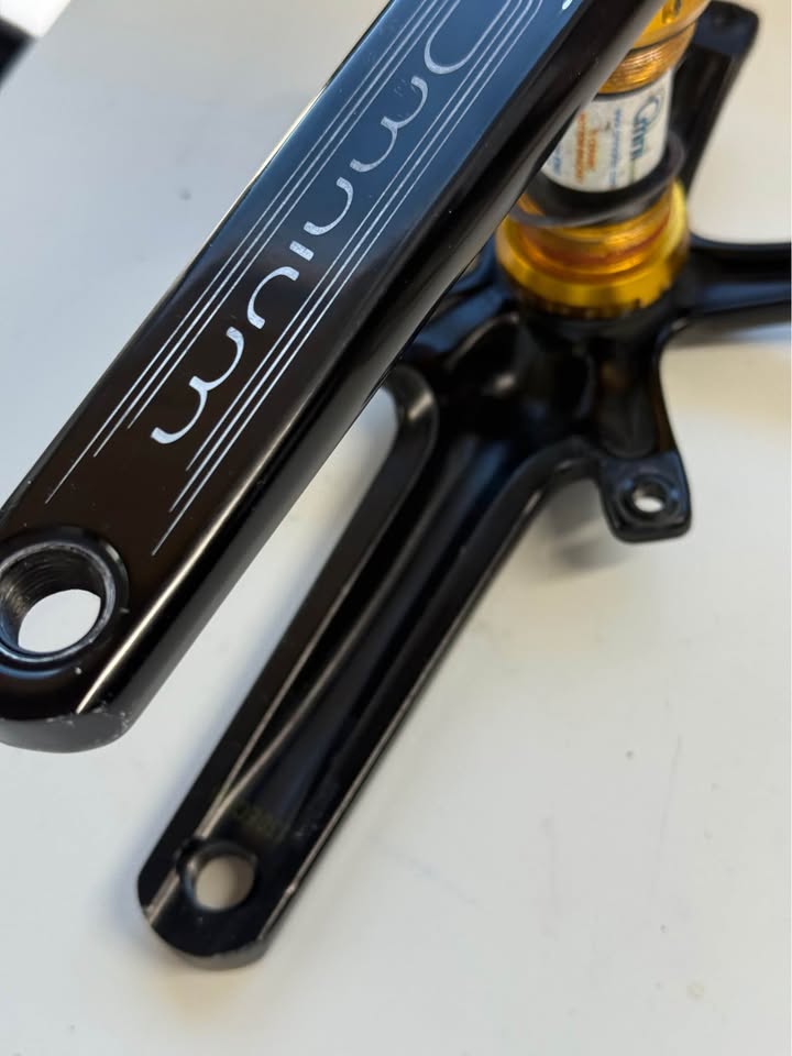 SRAM 165mm  144bcd Omnium Crankset Omni BB Black 165mm FixedGear Trackbike Fgfs