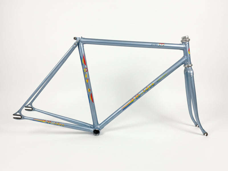 M-idea NJS Track Frameset — Cinelli Blue, 500mm C-T (Used)