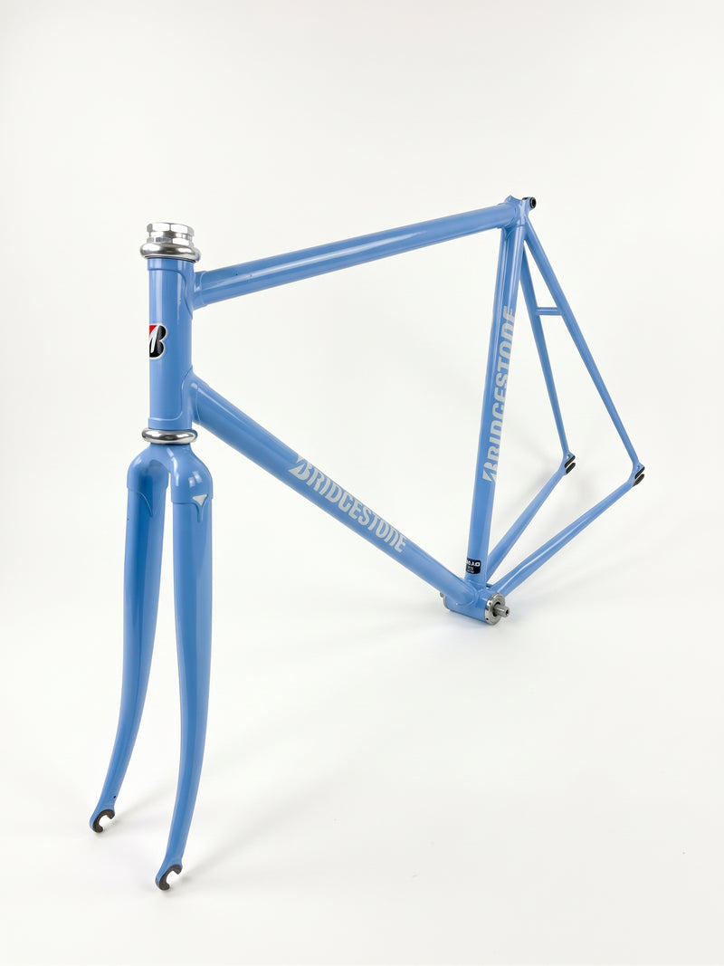 Bridgestone NJS Track Frame — 520mm TT / Light Blue (Used)