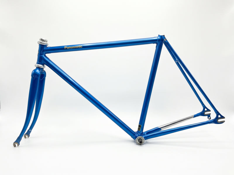 Panasonic Track Frameset — Blue, Tange Prestige OS (Used)