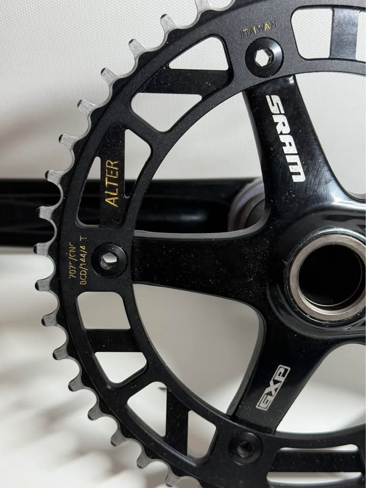 Sram Omnium Crankset 165mm Alter Chainring 144bcd With BB