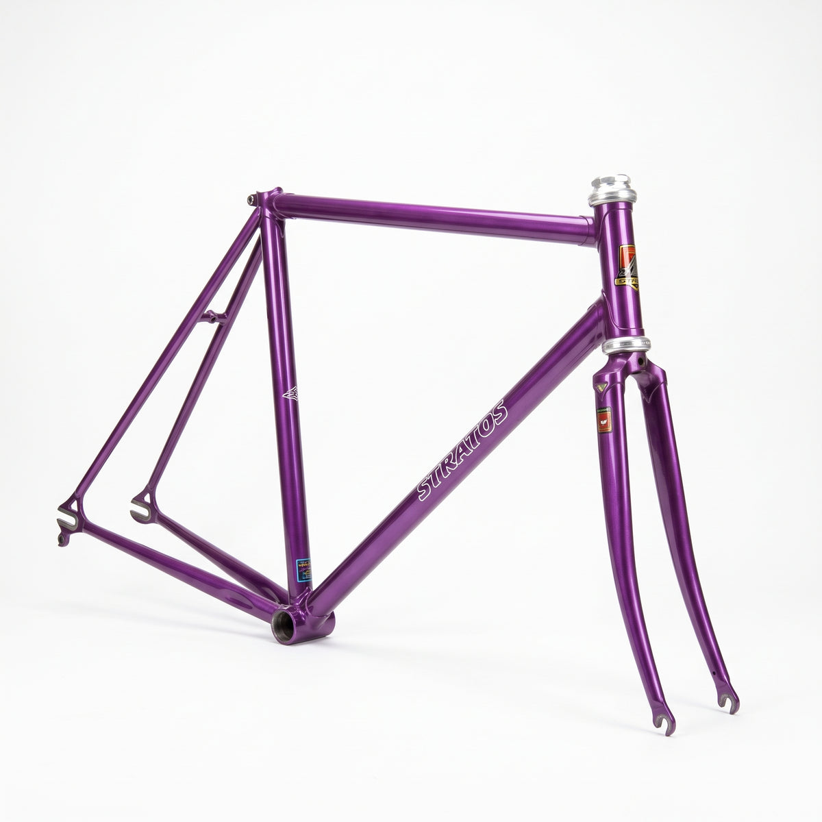 Stratos Track Frame — Purple, 505mm ST / 535mm TT (Used)