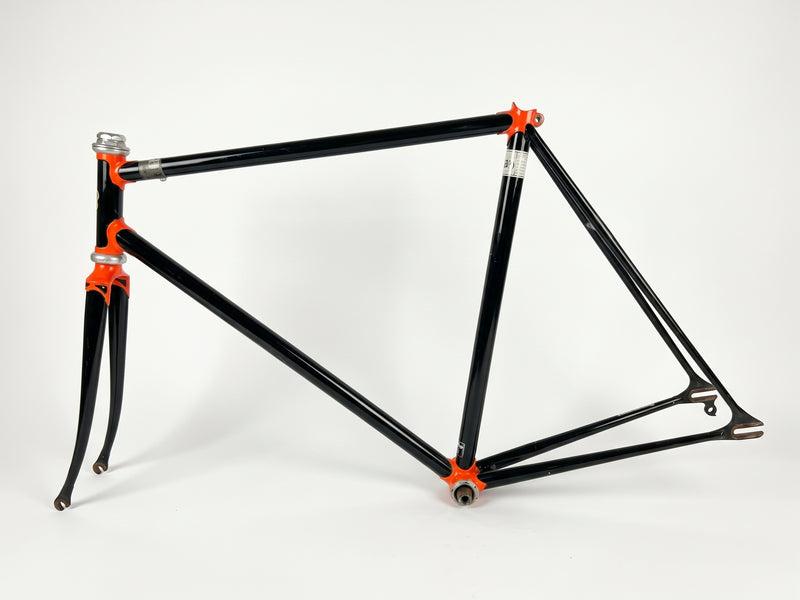 Bridgestone NJS Track Frame — Black/Orange, Kaisei 8630 (Used)