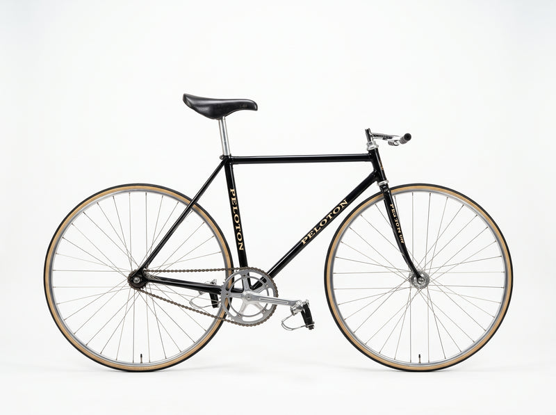 Peloton NJS Track Frameset — Black/Gold, 500x530mm (Used)