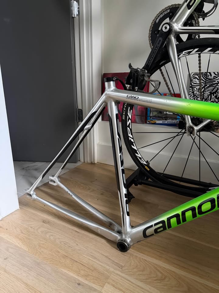 52cm cannondale caad10 track frameset