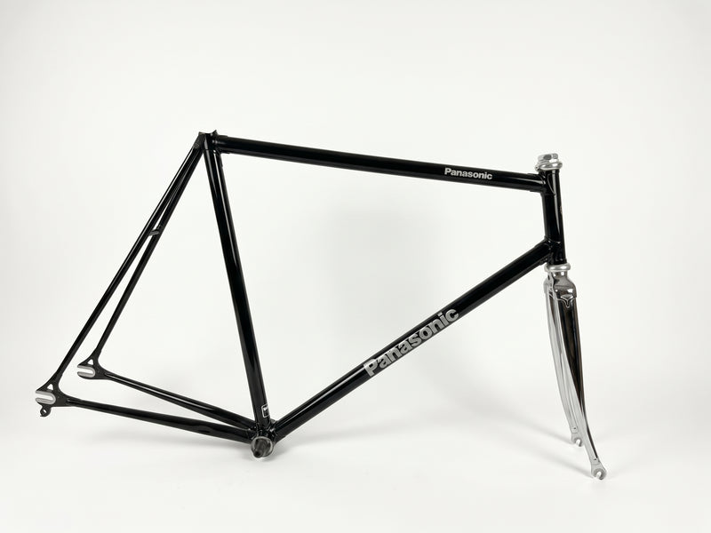Panasonic NJS Track Frame — 595mm Top Tube, CrMo (Used)