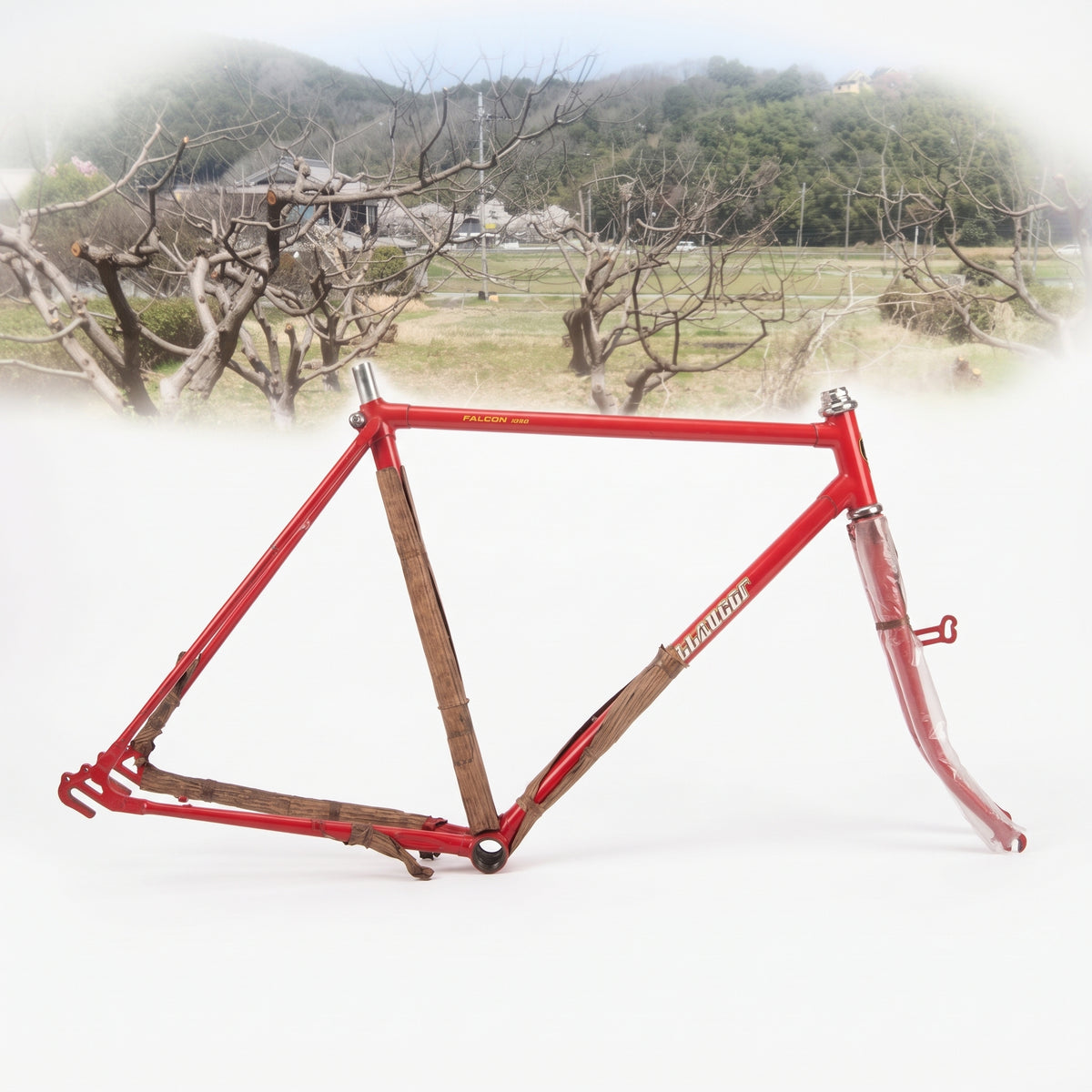 Takeda Challenger Vintage Frame — 530mm, Red (NOS)