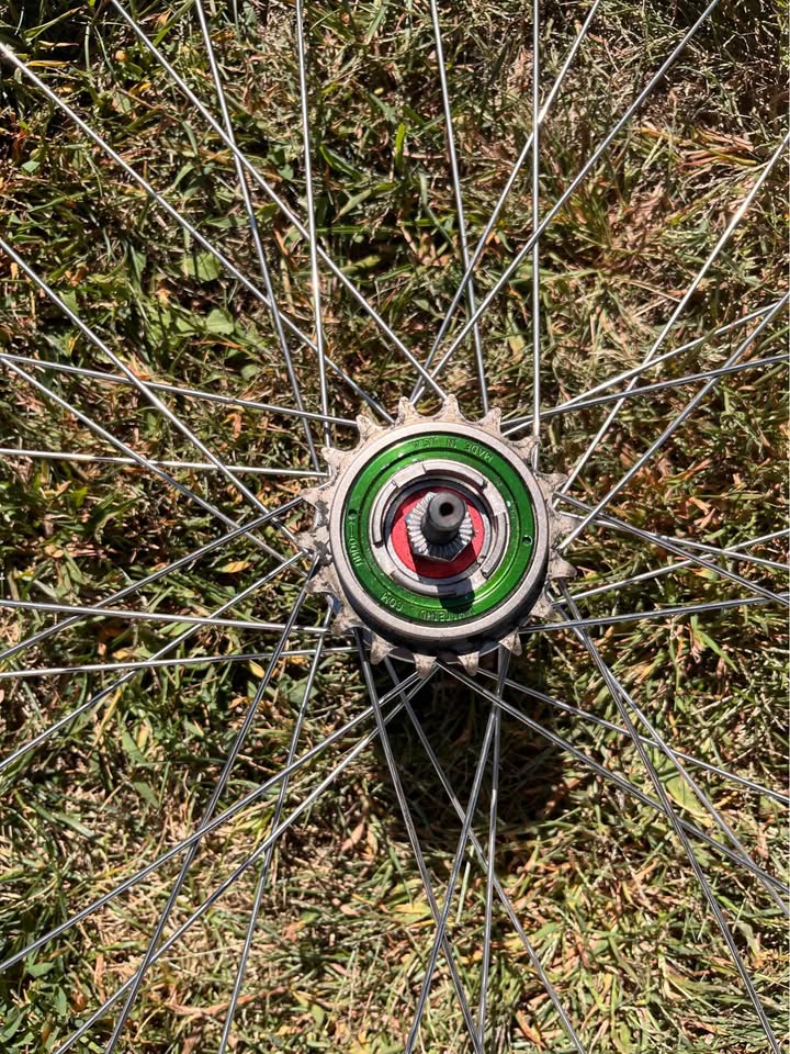 Haro Legends 26" Wheelset with White Industries "Eno Trials" 18T freeeheel