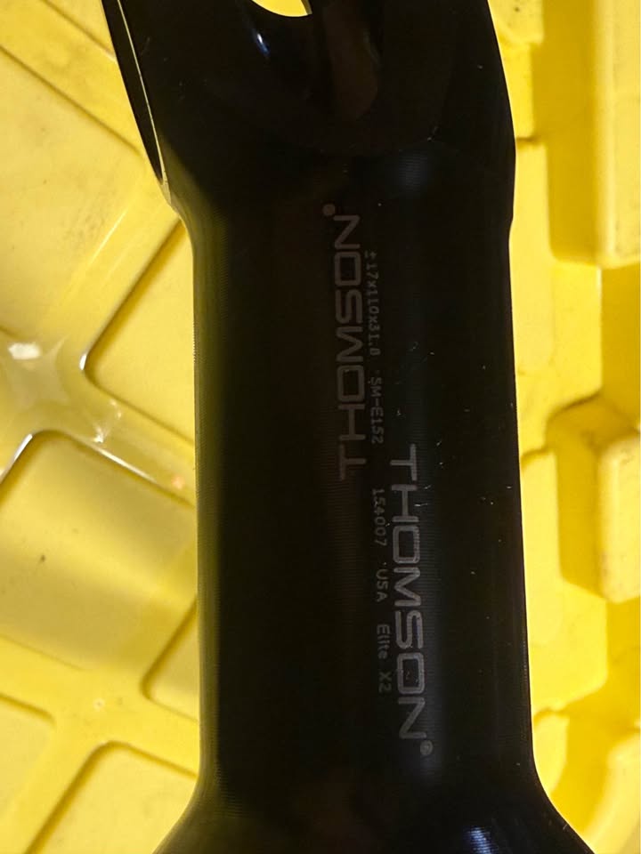 Thomson carbon riser / Thompson stem 110mm
