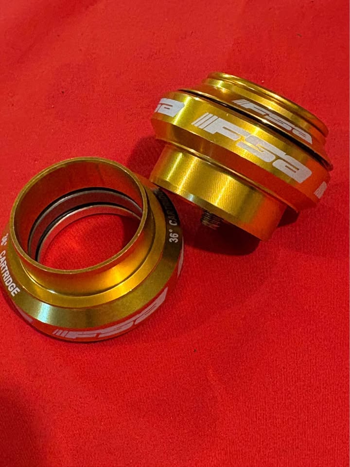 FSA Orbit MX Threadless Bicycle Headset 1-1/8" W/Top Cap 34mm “NEW”