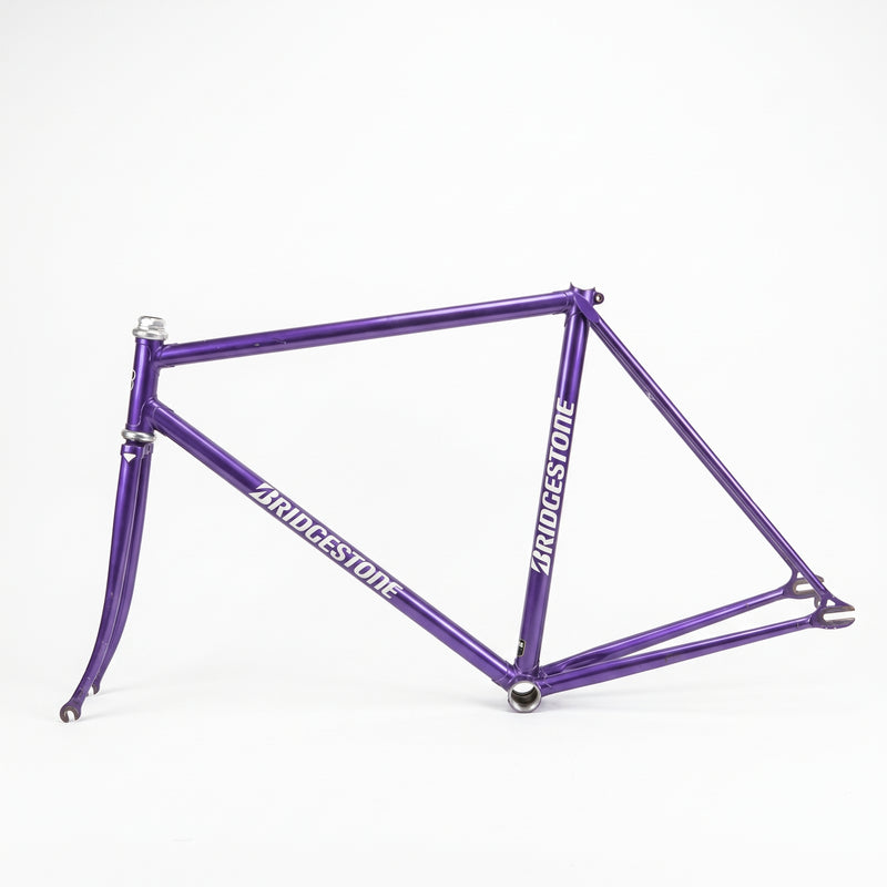 Bridgestone NJS Track Frame — 51cm, Metallic Purple (Used)