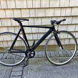Bicycle - AVENTON Mataro - Low Track - 2018 - Fixed Gear Bike - Black - 700 C - 52 CM