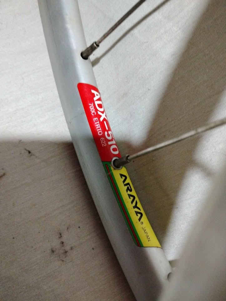 SUZUE/ARAYA ADX-510 TRACK WHEELS ---- EXC CONDITION