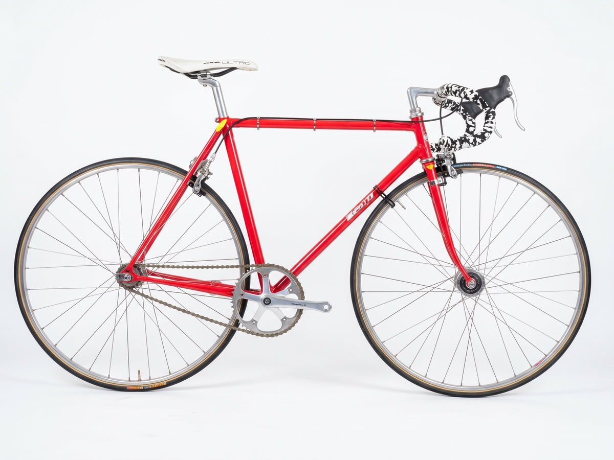 RAP NJS Track Bike Complete — 530mm, Red Sparkle (Used)