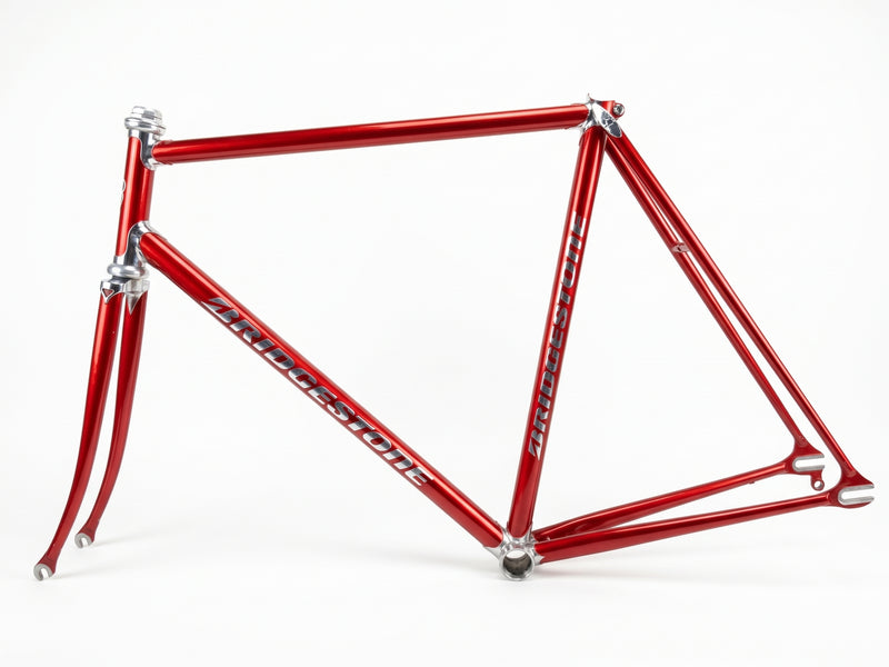 Bridgestone Track Frameset — Red / Dedacciai ZeroUno (Used)
