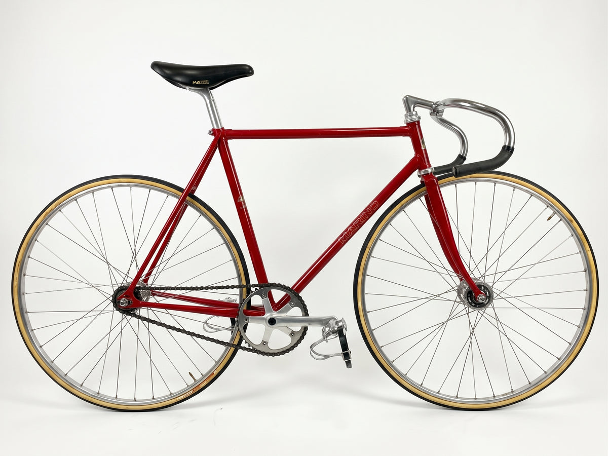 Makino NJS Keirin Track Bike — 520mm, Dura-Ace / Araya Gold (Used)