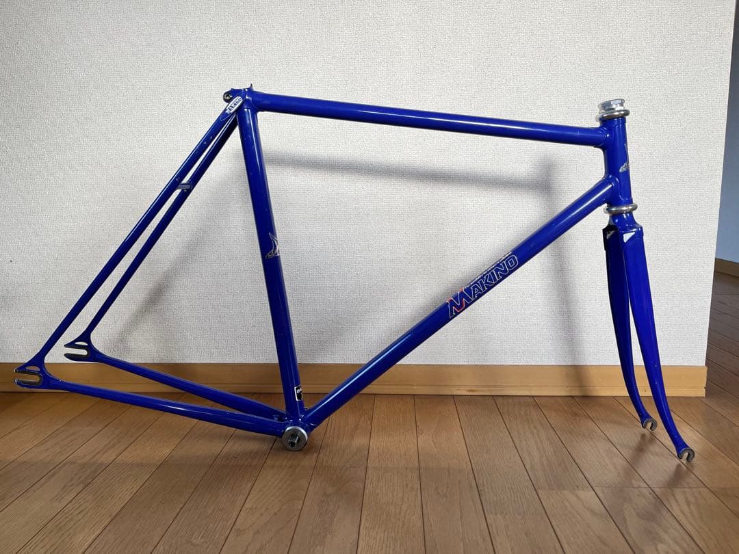 Makino NJS Track Frame — Blue, 52cm / 120mm (Used)