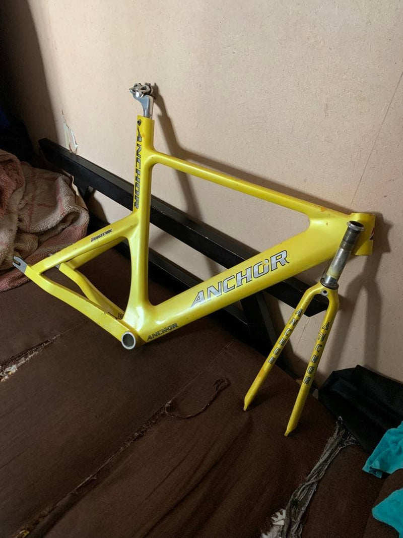 Anchor NJS Carbon Track Frameset — 120mm Spacing (Used)
