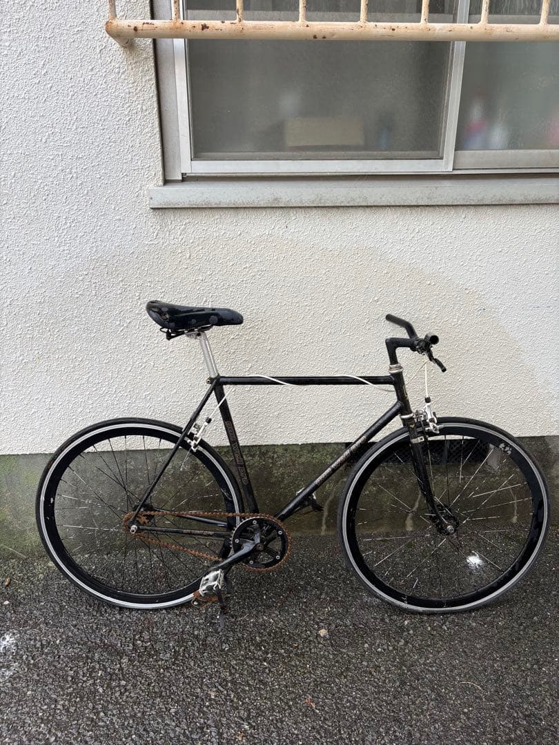 Ganwell Track Bike — 540mm / Black Gold Flake (Used)