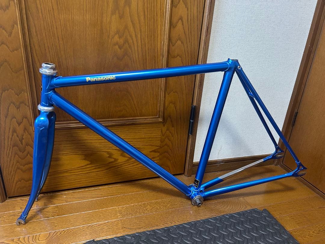 Panasonic Track Frameset — Blue, Tange Prestige OS (Used)