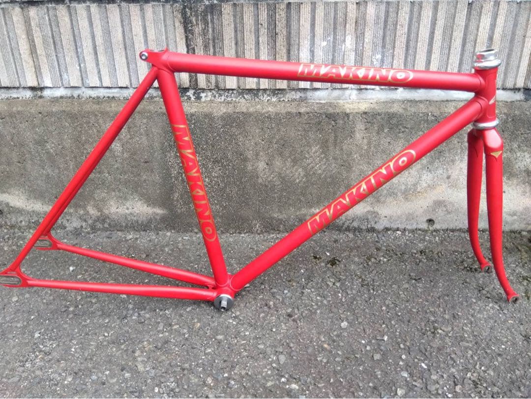 Makino NJS Track Frameset — Matte Red (Used)