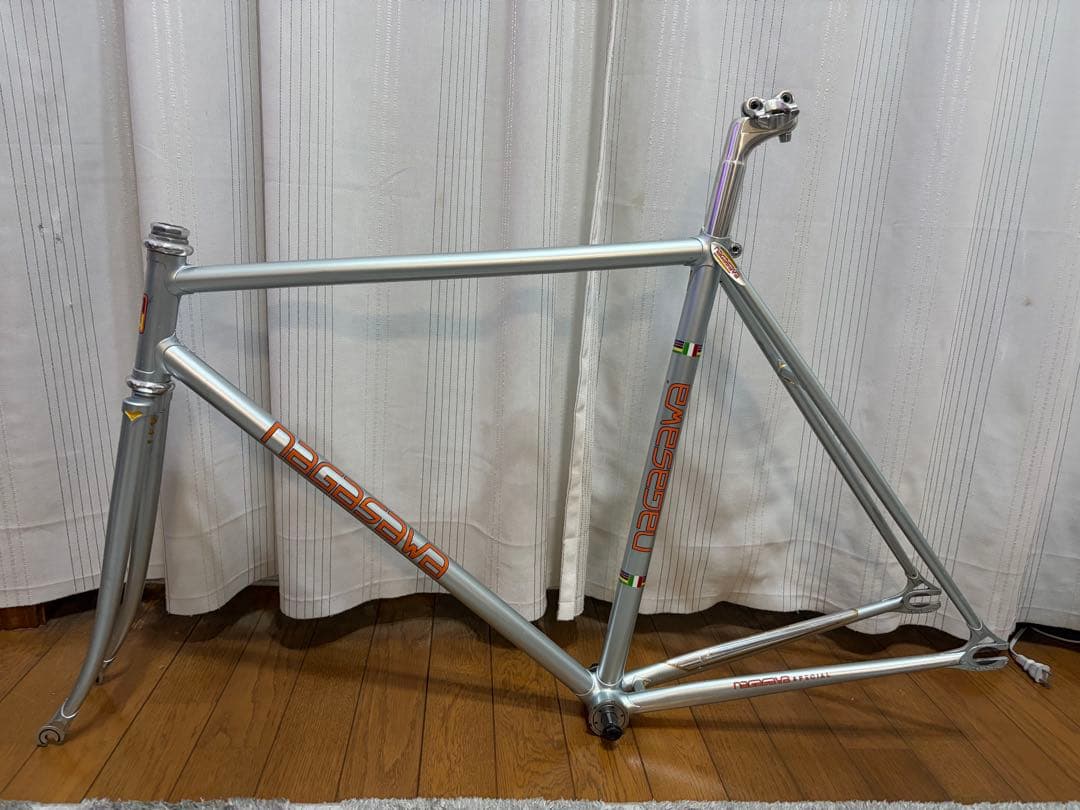 Nagasawa Special Track Frame — 520mm / Silver (Used)
