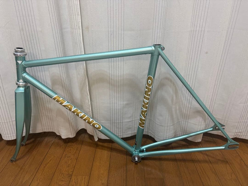 Makino Track Frameset — 500mm, Light Green (Used)