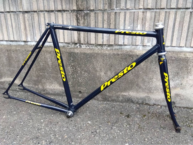 Presto NJS Track Frame — Navy / Yellow (Used)
