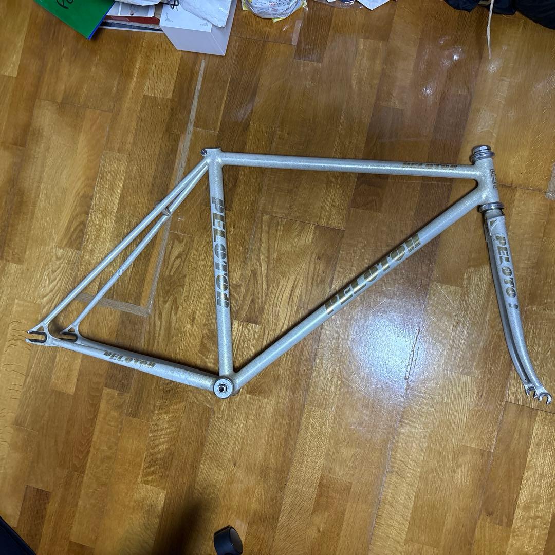 Peloton NJS Track Frame — 49cm / Ecru Sparkle (Used)